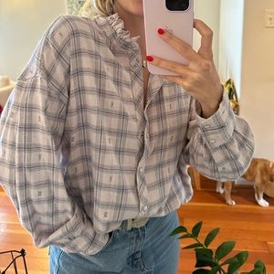 XIRENA JENSEN SHIRT IN LILAC QUARTZ